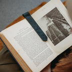 - Botanical Leather Bookmarks
