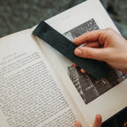 - Botanical Leather Bookmarks