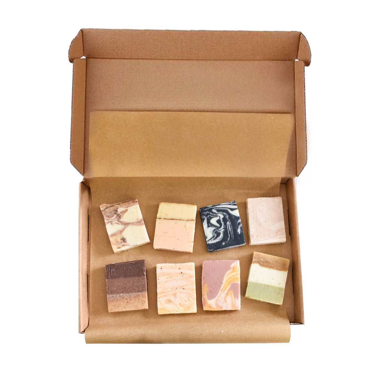 - Soap Sampler Gift Set | 8 x 25g Mini Travel Soaps | Natural Handcrafted Letterbox Gift | Vegan, Plastic-Free Skincare
