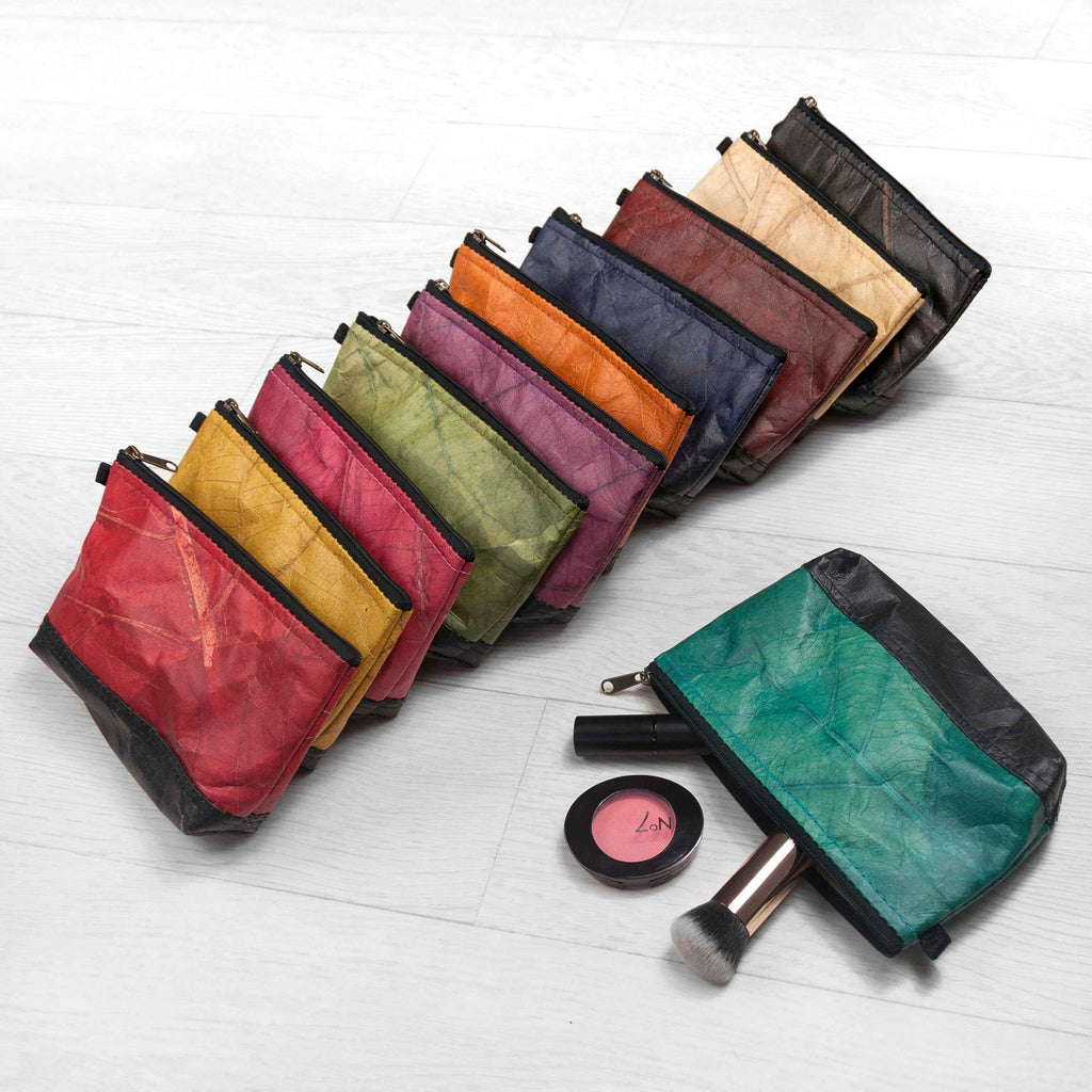 Vegan Leather Make Up Bag