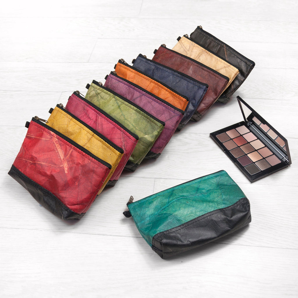 Vegan Leather Make Up Bag