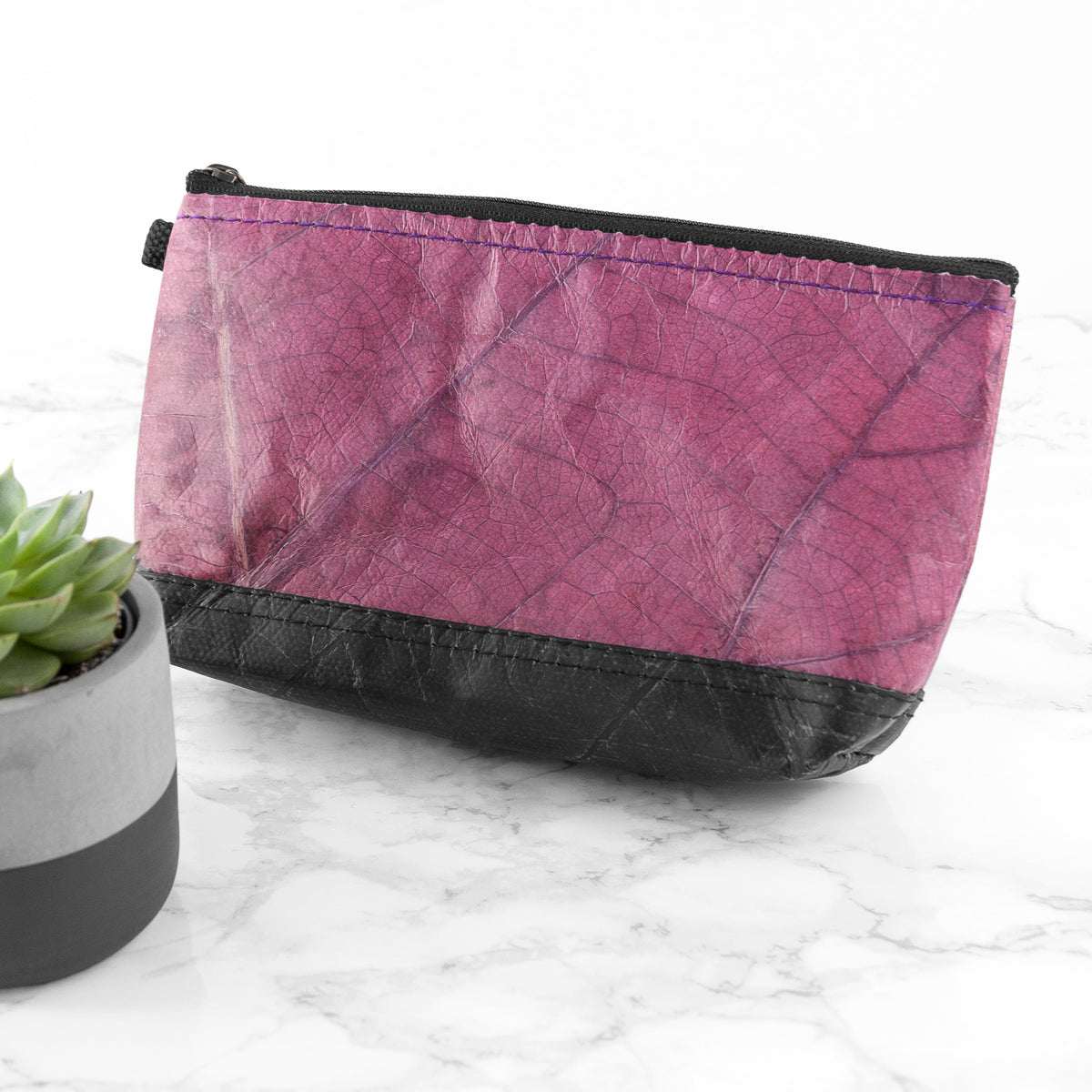 Vegan Leather Make Up Bag