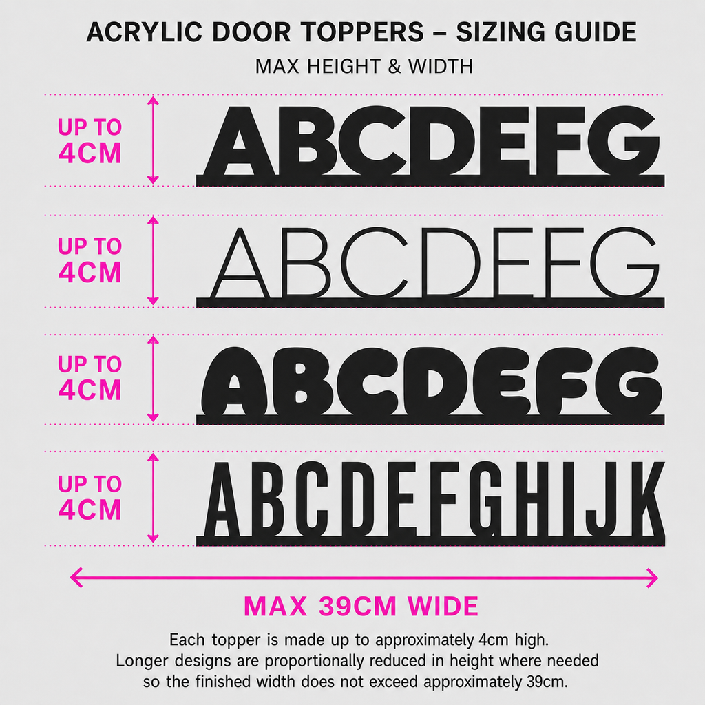 MATCH DAY HQ door topper and door tag