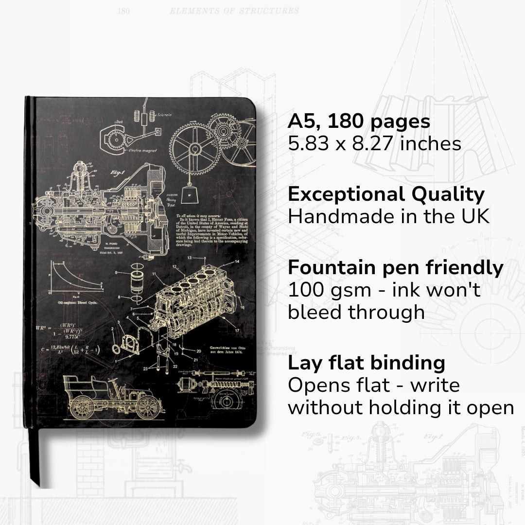 - Mechanical Engineering A5 Hardcover