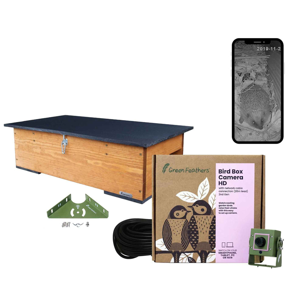4MP 25fps Wired Network Hedgehog Box HD Camera Pack (2nd Gen)