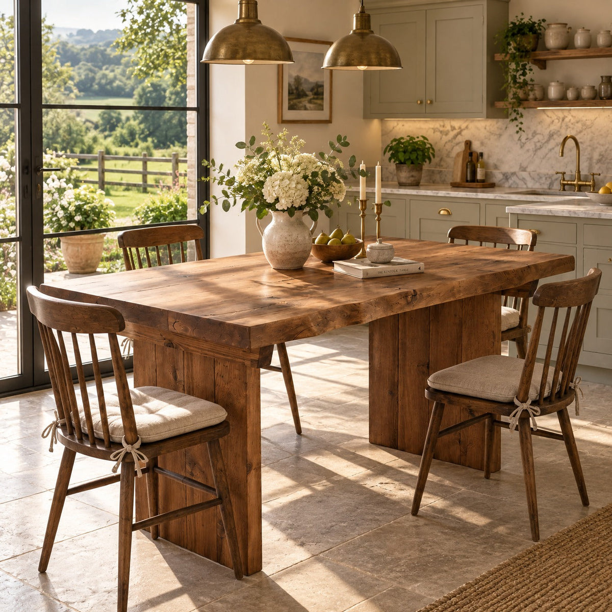 NORA Live / Waney Edge Dining Table
