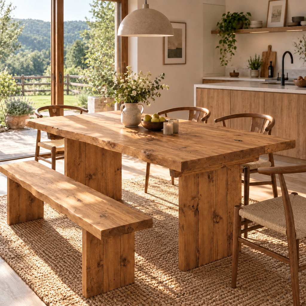 NORA Live / Waney Edge Dining Table