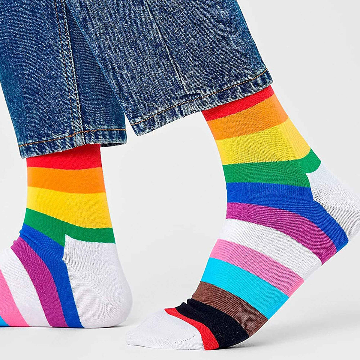 3 Pack Pride Coloured Gift Set Socks