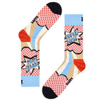 Super Mom Design Novelty Unisex Socks