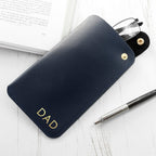 Personalised Leather Glasses Case
