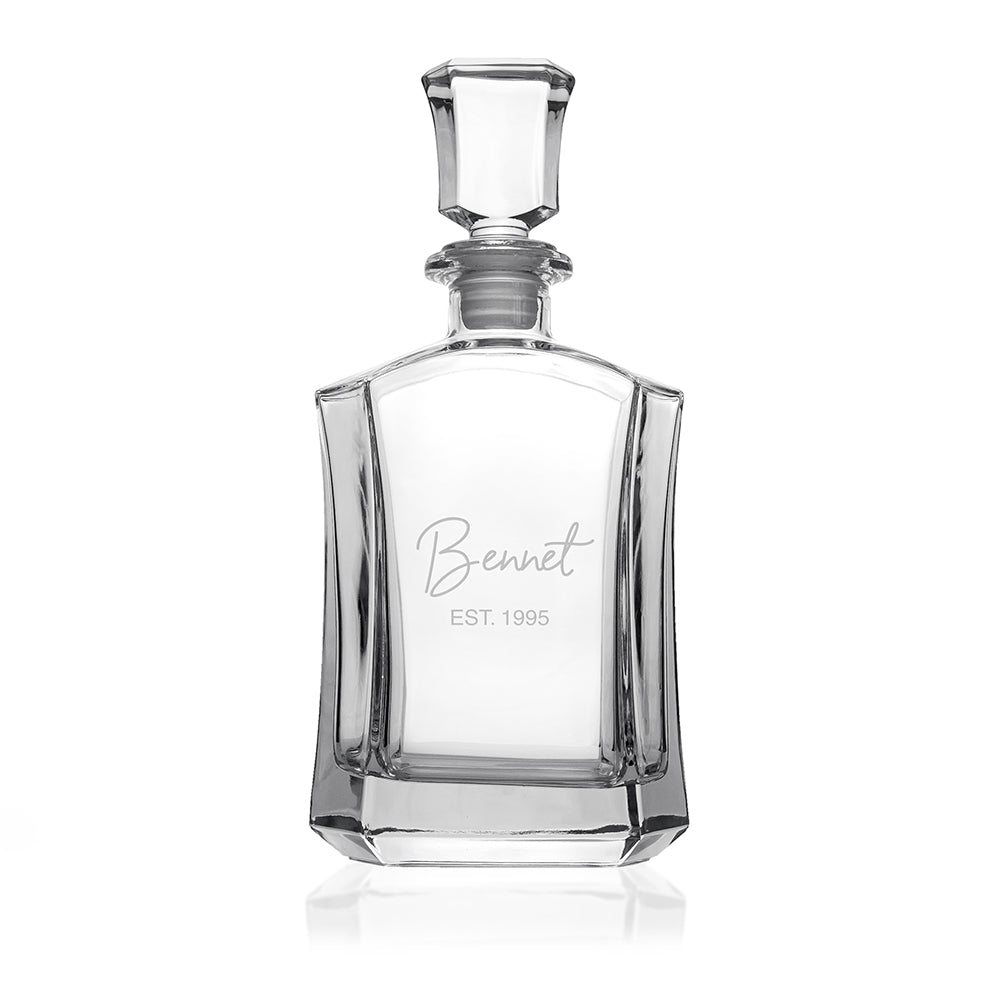 Personalised Luxury Signature Decanter