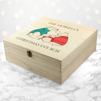 Personalised Polar Bear Christmas Eve Box