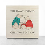 Personalised Polar Bear Christmas Eve Box
