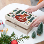 Personalised Scandi Fox Christmas Eve Box