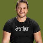 Personalised Cotton Father T-Shirt