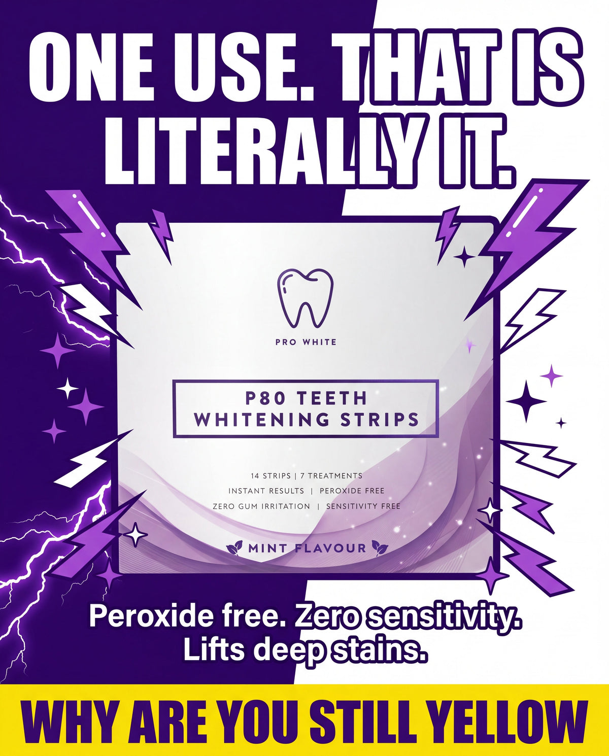 p80™ Teeth Whitening Strips