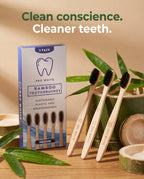 Multipack Bamboo Toothbrushes