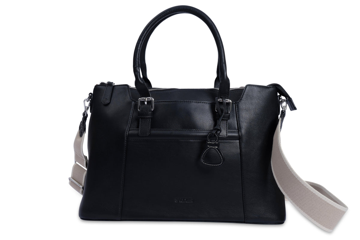 Elizabeth Leather Workbag  - Handmade by Saddler - Practical, Spacious & Elegant Design