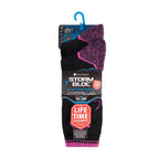 2 Pack Ladies Cotton Walking Socks with Arch Support