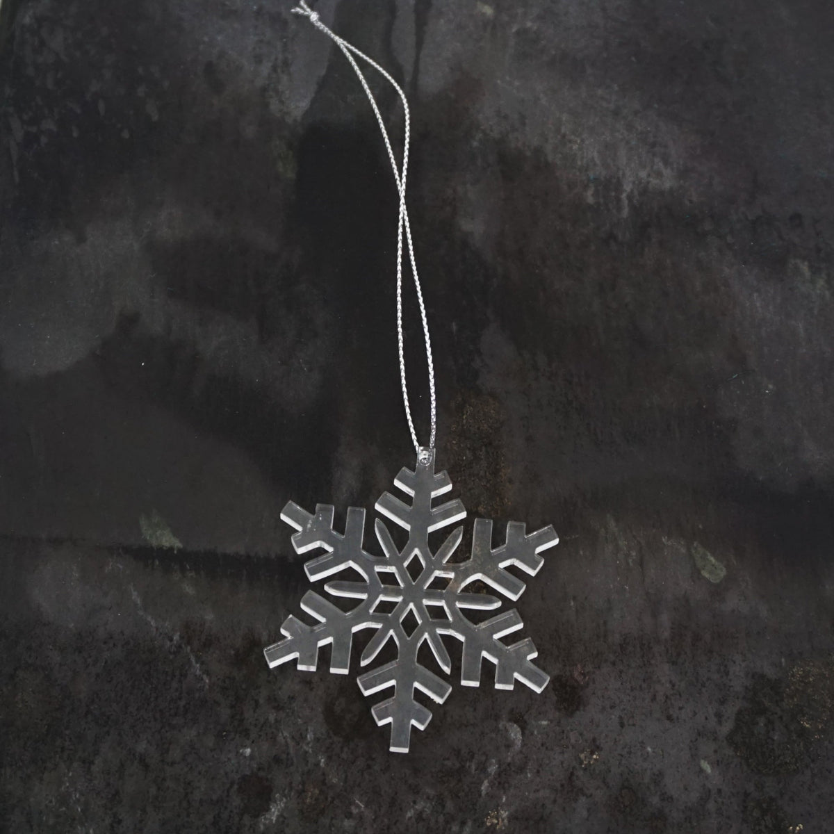 Outdoor Christmas Tree Decoration Snowflake Cheerful Festive Sparkling