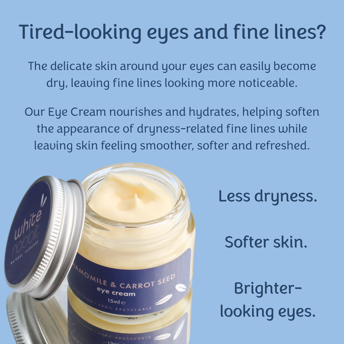 Chamomile and Carrot Seed Rejuvenating Eye Cream