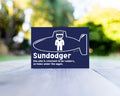 Sundodger Cartoon Greeting Card