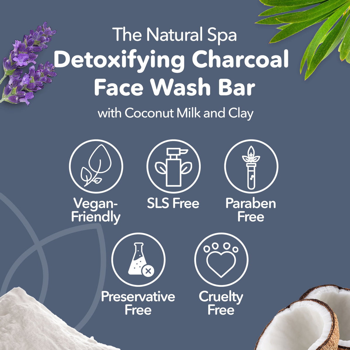 - Charcoal Face Wash Bar | Natural Detoxifying Facial Cleanser | Vegan, Plastic-Free Skincare for All Skin Types