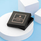 Personalised Always with You Initial Black Bracelet