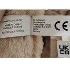 Personalised Luxury Teddy Bear with First Christmas Santa Team T-Shirt
