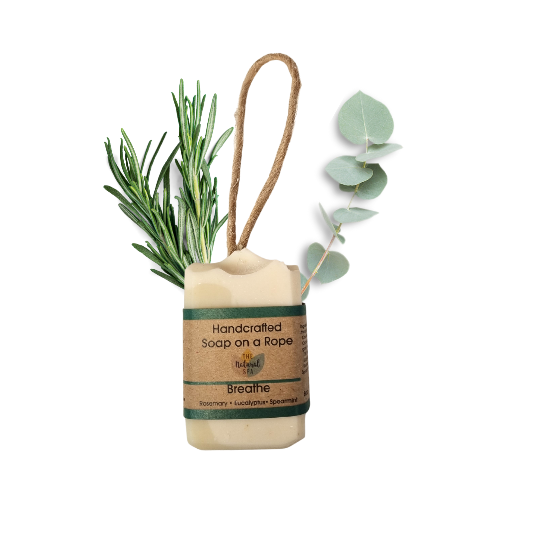 - Breathe Cold Process Soap - Rosemary Eucalyptus and Spearmint - 3 different styles