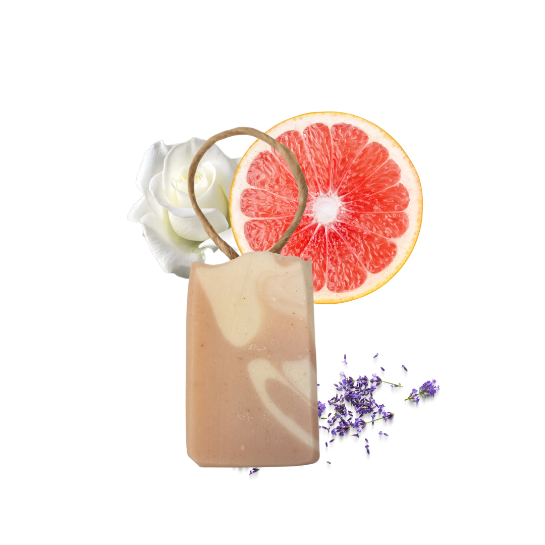 - Wildflower Wisp Cold Process Soap | Rose, Lavender & Grapefruit Natural Handcrafted Soap | Vegan, Plastic-Free Skincare | 3 Styles Available