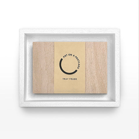 Handmade Obeche Wood Tray Frame (A6)