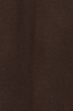 Yumi Brown Knitted Maxi Cardigan With Pockets