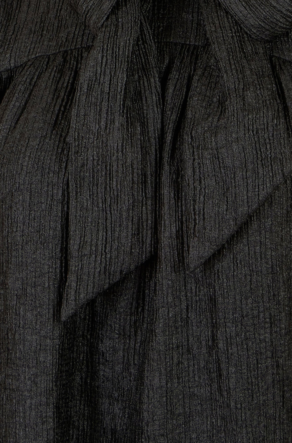 Yumi Black Scarf Tunic Dress