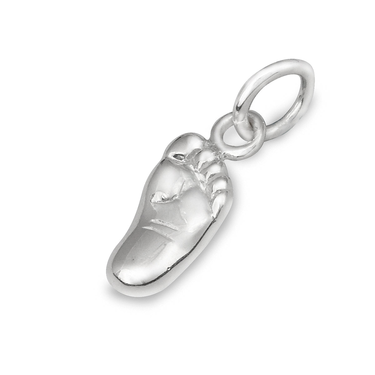- New Baby Personalised Silver Charm