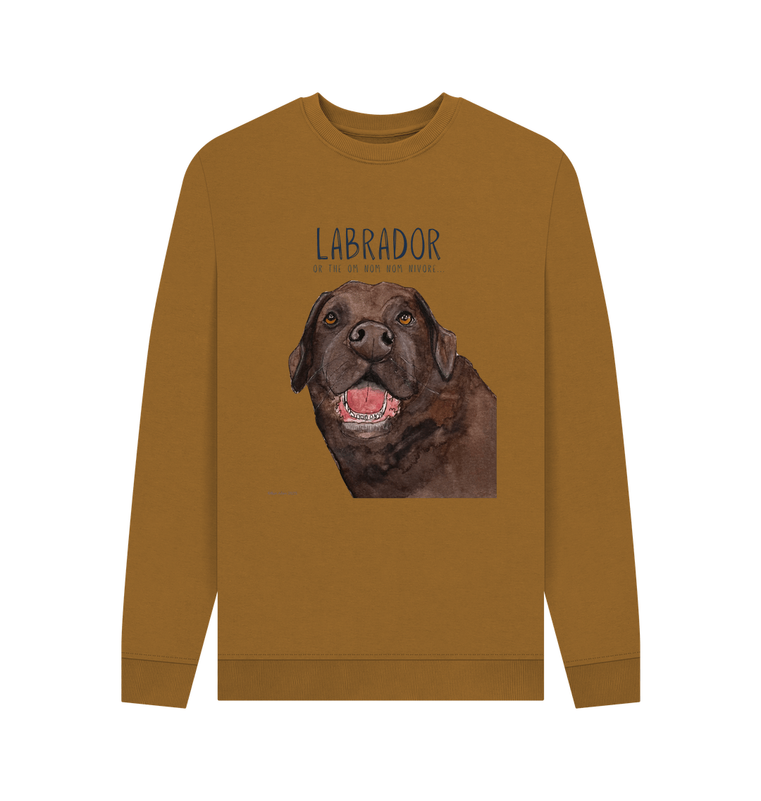 Feast Mode Activated: The Chocolate Labrador Sweatshirt
