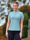 Dublin 1/4 Zip Breathable Short Sleeve Top