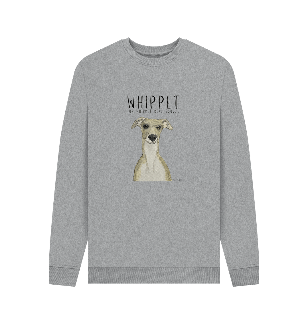 Whippet-Inspired Sweatshirt: Comfort, Style & Zoomie-Approved!