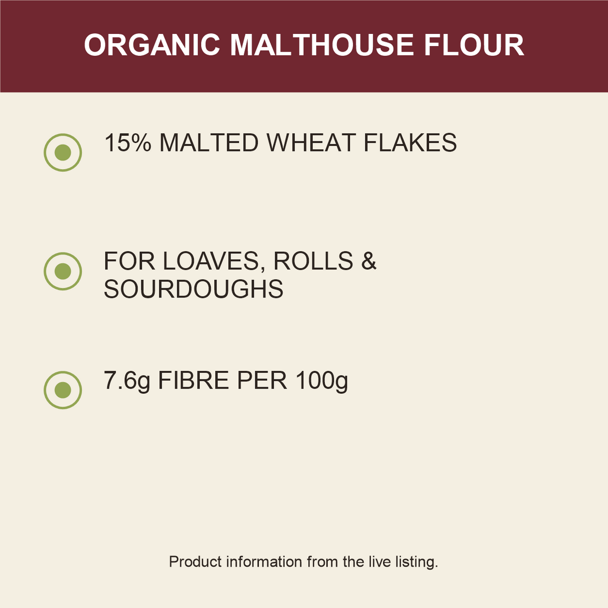 Doves Farm Organic Malthouse Bread Flour
