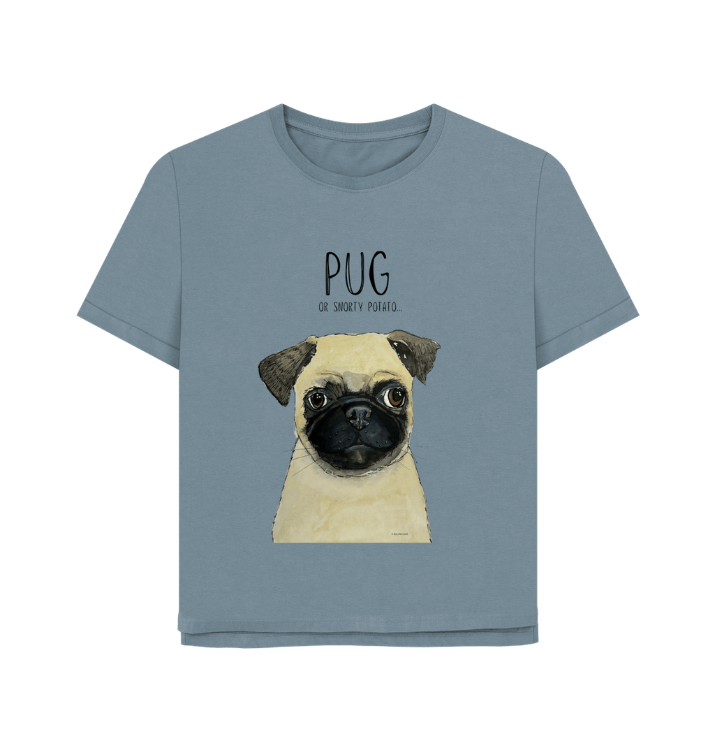 Pug Women's Relaxed Fit T Shirt