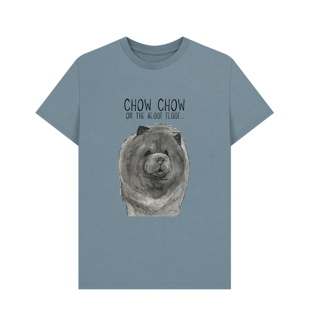 Blue Chow Chow Men's T-Shirt – Featuring The Aloof Floof Design!