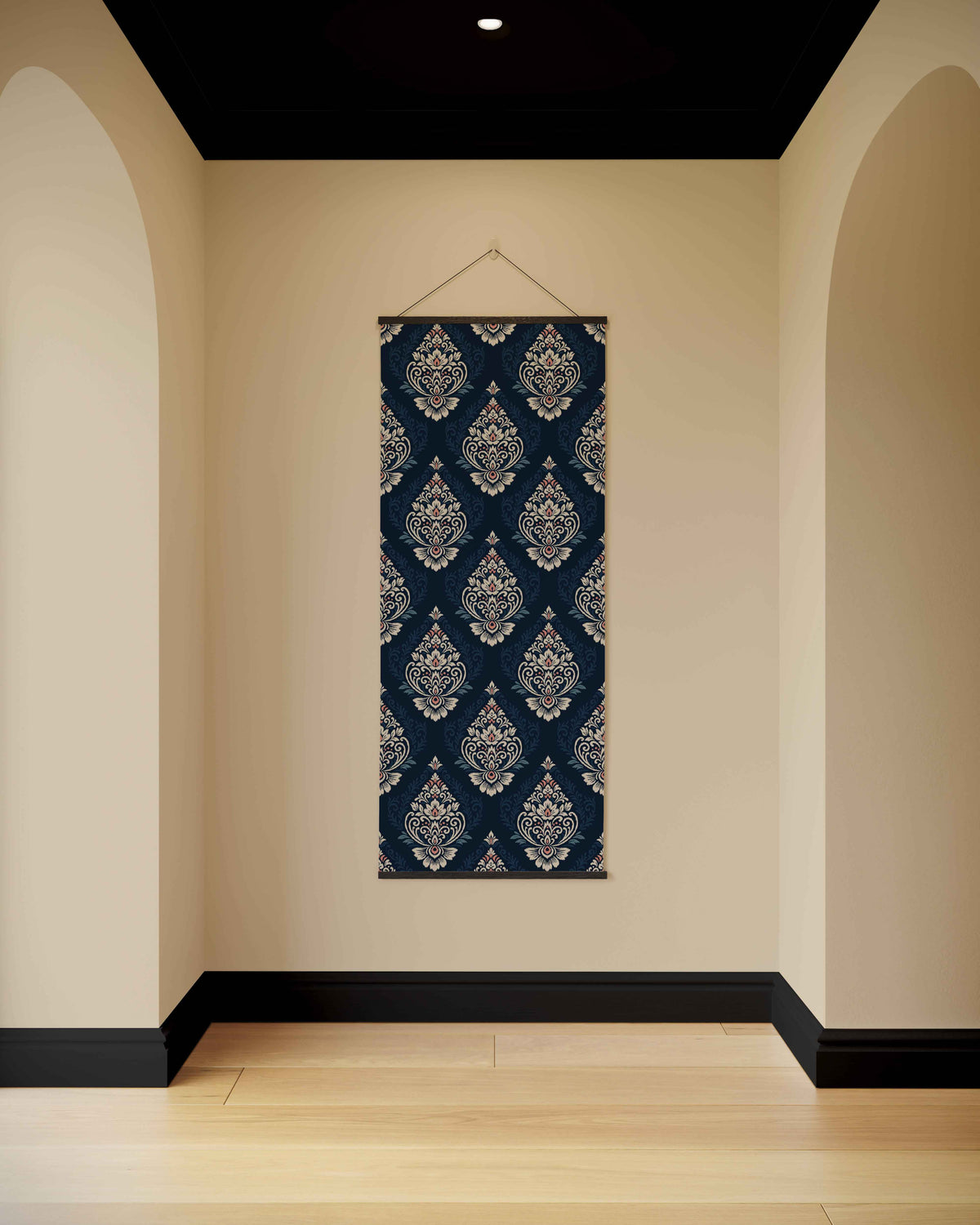 Damask Medallion Tapestry