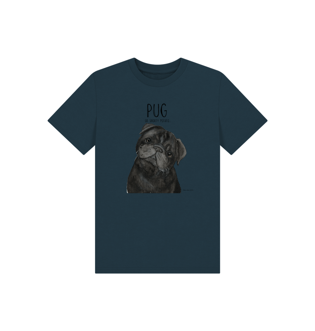 Pug Life Kids Tee – Snorts, Snoozes & Style!