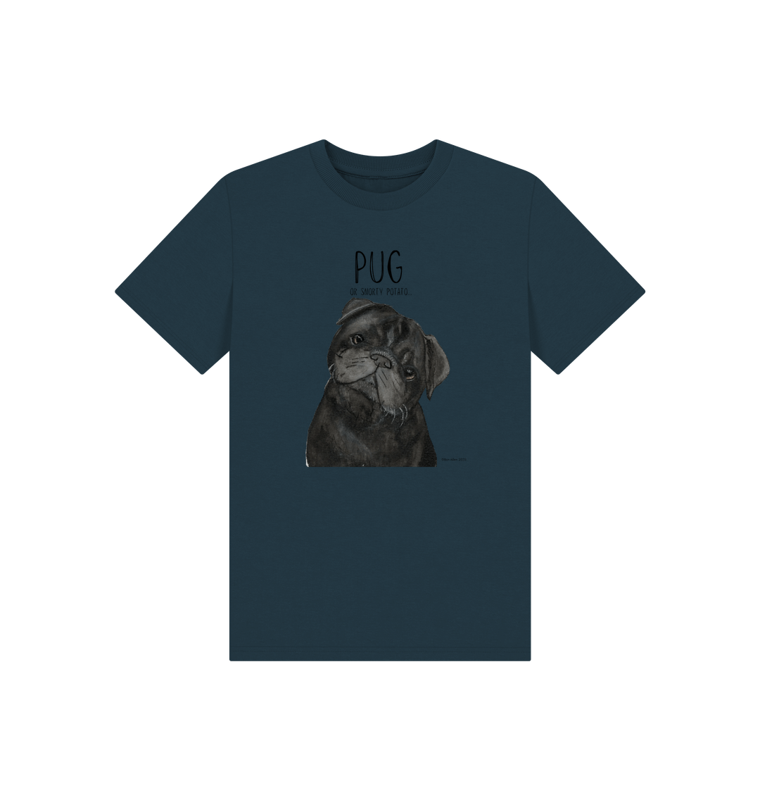 Pug Life Kids Tee – Snorts, Snoozes & Style!