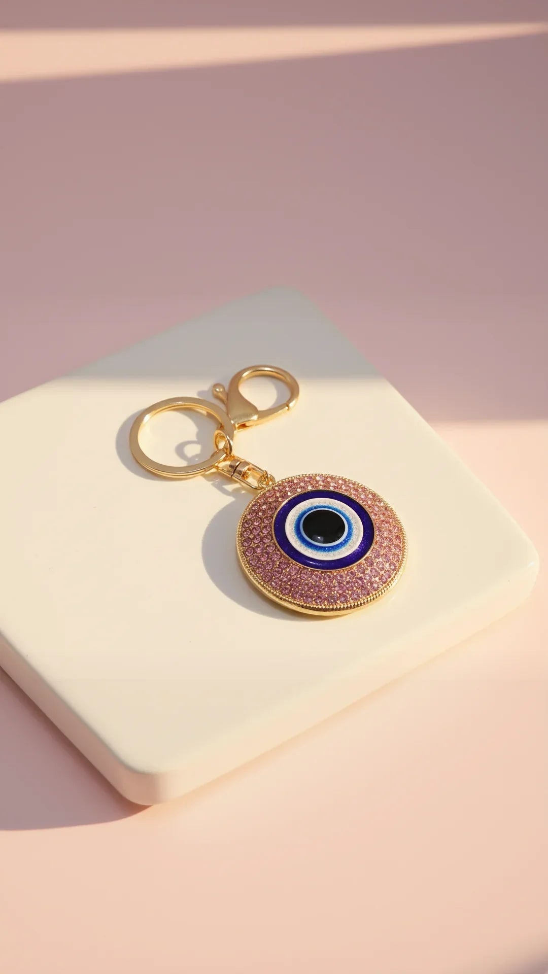 Crystal Evil Eye Key Ring & Bag Charm