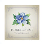 - Forget-Me-Not Silver Stud Earrings