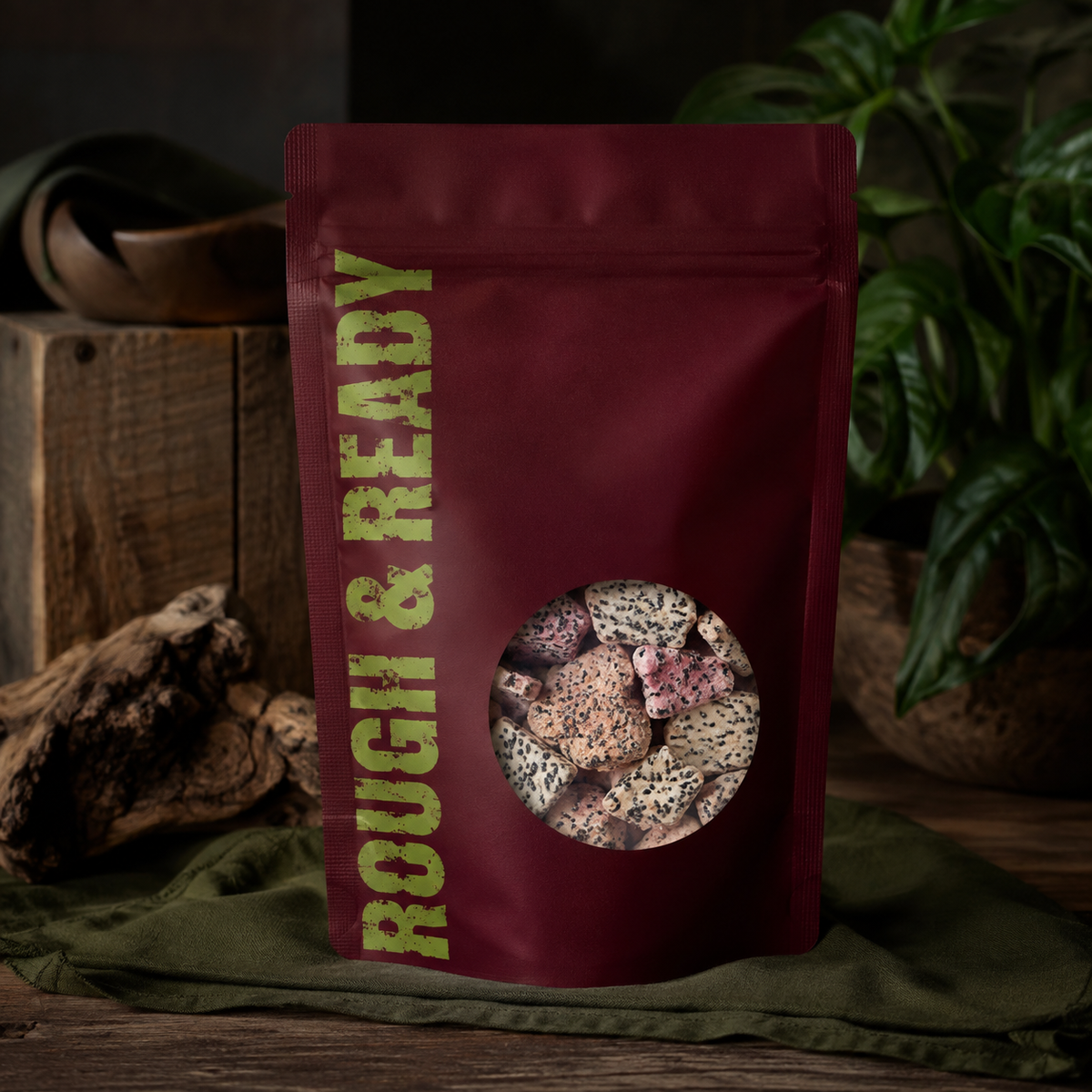 Freeze Dried Dragon Fruit Chunks