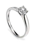 Elements Gold Diamond Cluster Ring