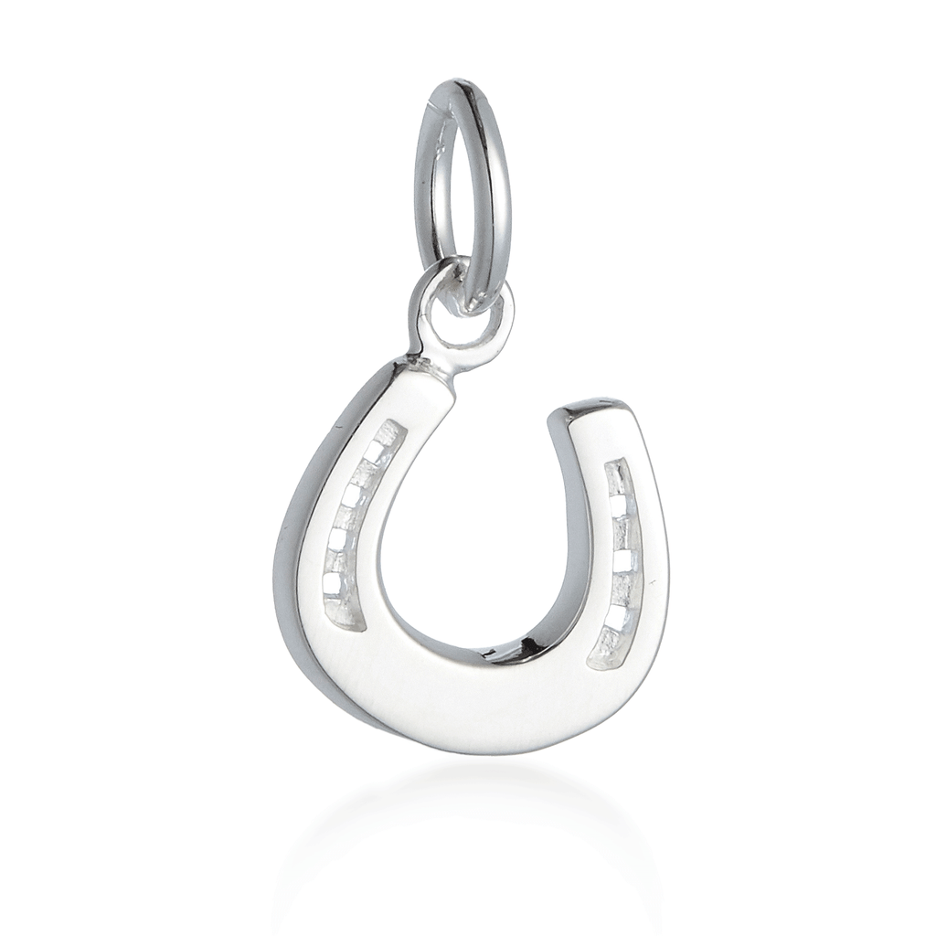 - Horse Shoe Lucky Silver Charm