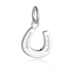 - Horse Shoe Lucky Silver Charm